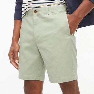 NWT J. Crew | Size 34 9" Gramercy flex khaki short in Green